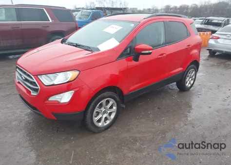 2020 Ford Ecosport Se from USA, damaged, VIN MAJ6S3GL8LC391834